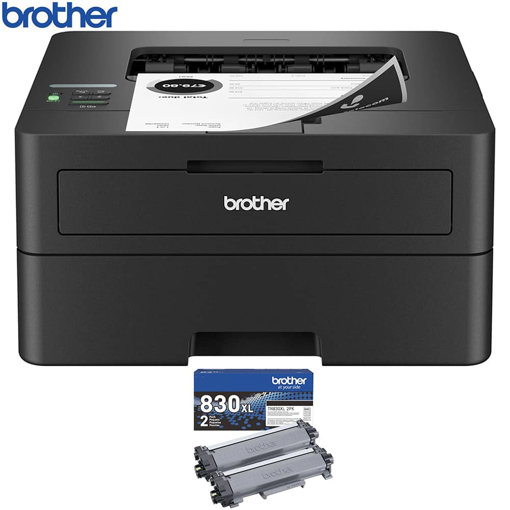 Brother - SOHO Laser Printer with High-Yield Toner Black Twin Pack