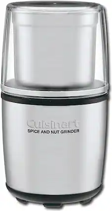 Front. Cuisinart - Spice and Nut Grinder - Silver.