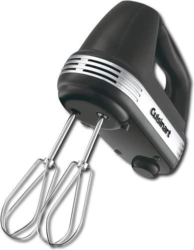 Cuisinart Power Advantage PLUS 5-Speed 220-Watt Hand Mixer, White 