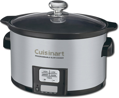 Best Buy: Cuisinart 3.5-Quart Slow Cooker Brushed Stainless-Steel