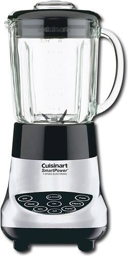 Front Standard. Cuisinart - SmartPower 7-Speed Blender - Chrome/Black.