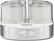 Front Standard. Cuisinart - Flavor Duo Frozen Yogurt, Ice Cream and Sorbet Maker - Brushed Metal.