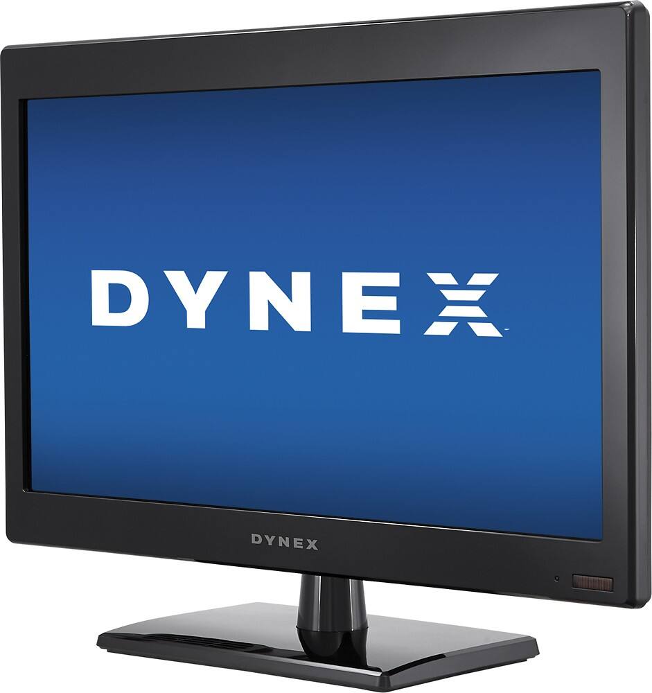 Left. Dynex™ - 16" Class (15.6" Diag.) - LED - 720p - HDTV - Black.