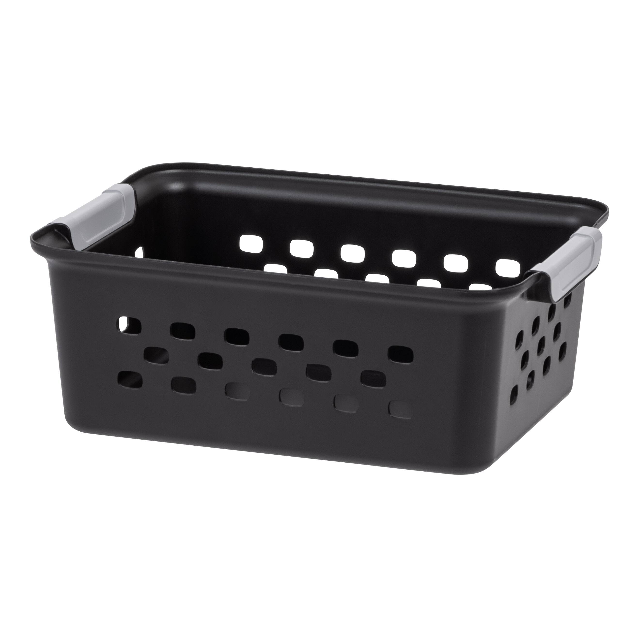 Alt View 8. IRIS USA - IRIS USA Plastic Storage Basket, Shelf Basket organize for Pantries, Kitchens, Cabinets, Bedrooms.