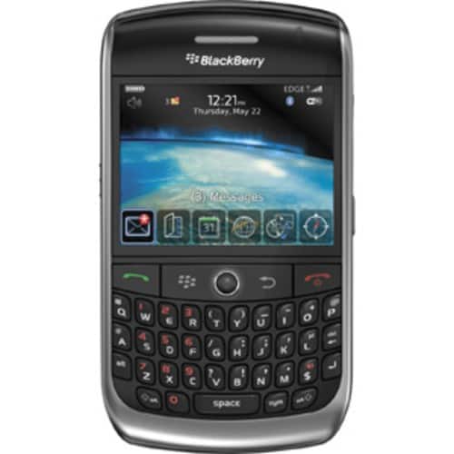 Front Standard. BlackBerry - Curve Smartphone - Black.
