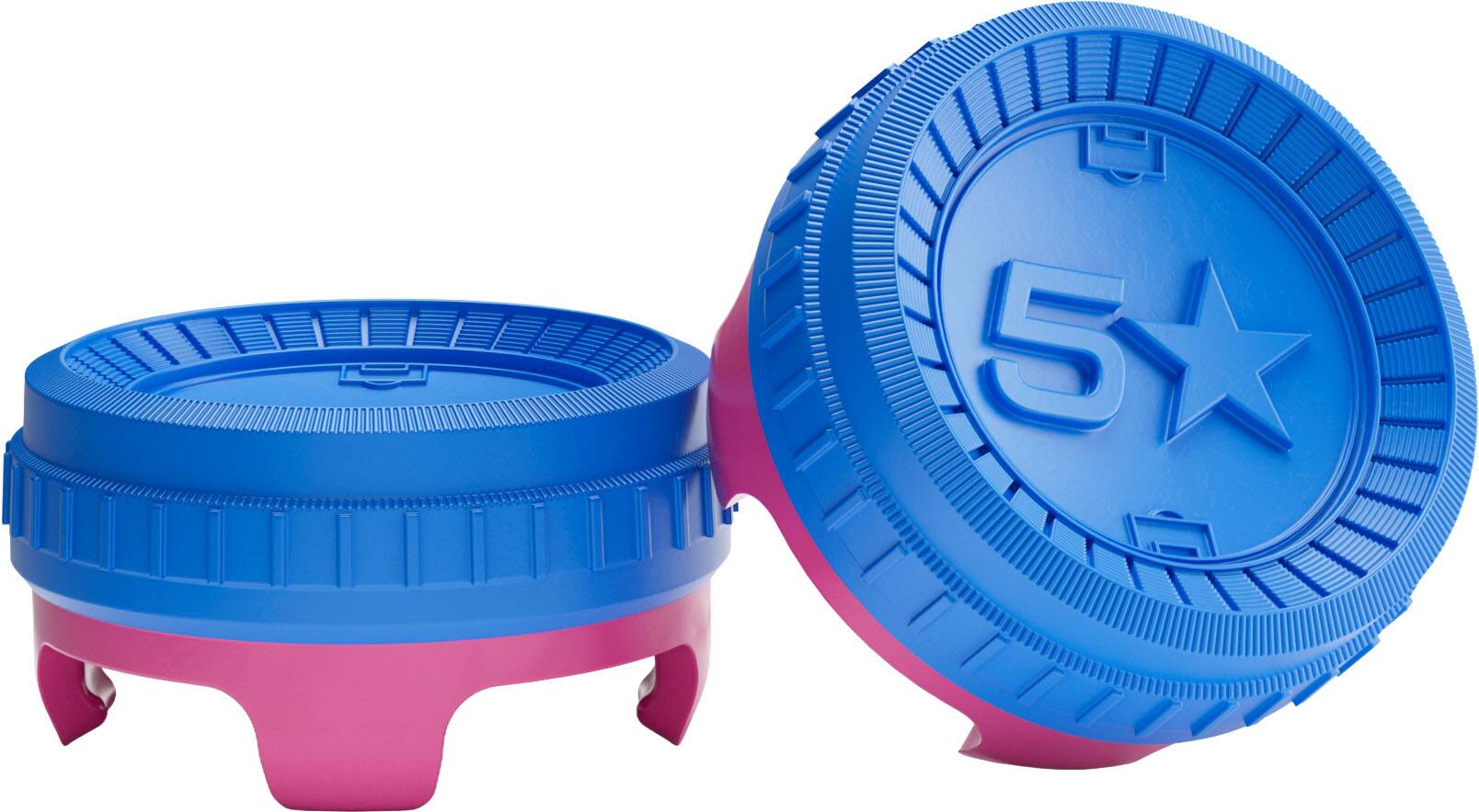 Alt View 8. KontrolFreek - Danny Aarons Edition Precision Football Thumbsticks for PlayStation 4 and PlayStation 5 - Blue/Pink.