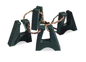 Front. Latin Percussion - Rubber Conga Feet.