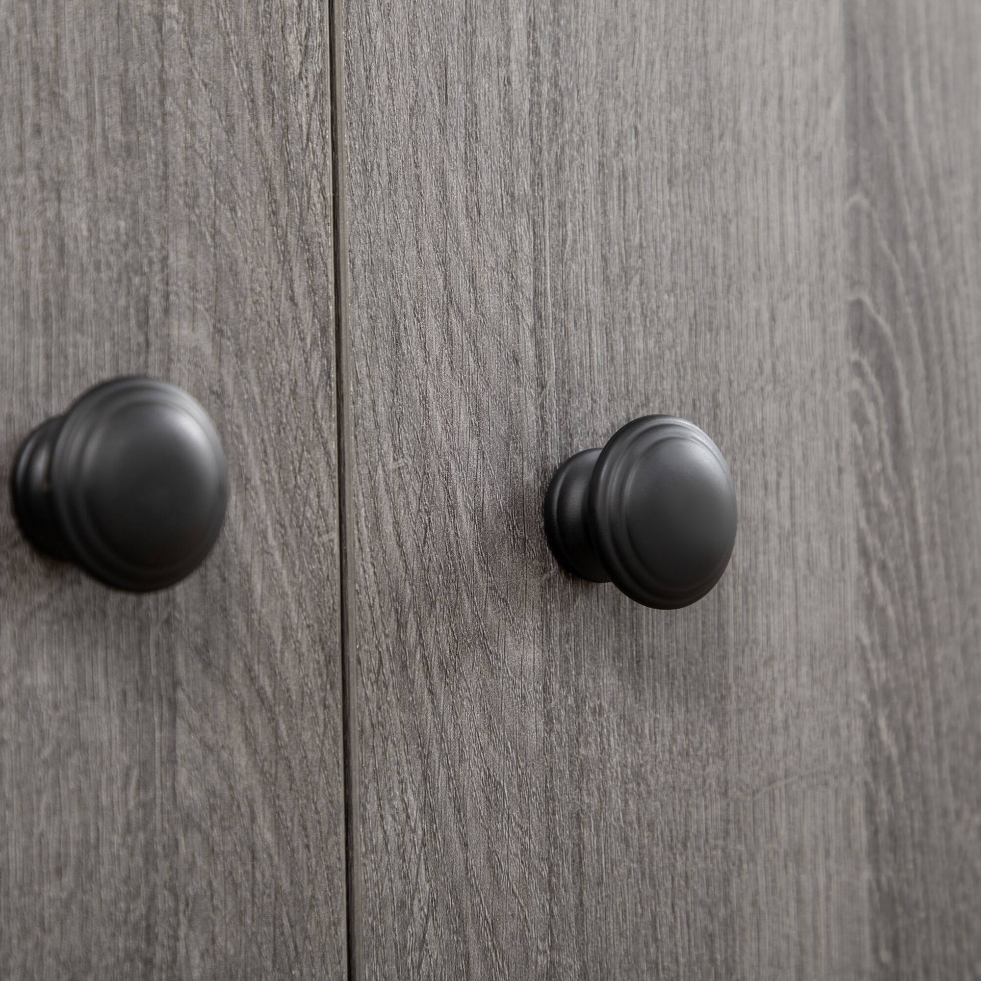 Alt View 5. Homcom - Coffee Bar Cabinet 9-Bottle Wine Rack and Adjustable Shelf, Sideboard Buffet Cabinet Wine Cabinet for Living Room - Grey.