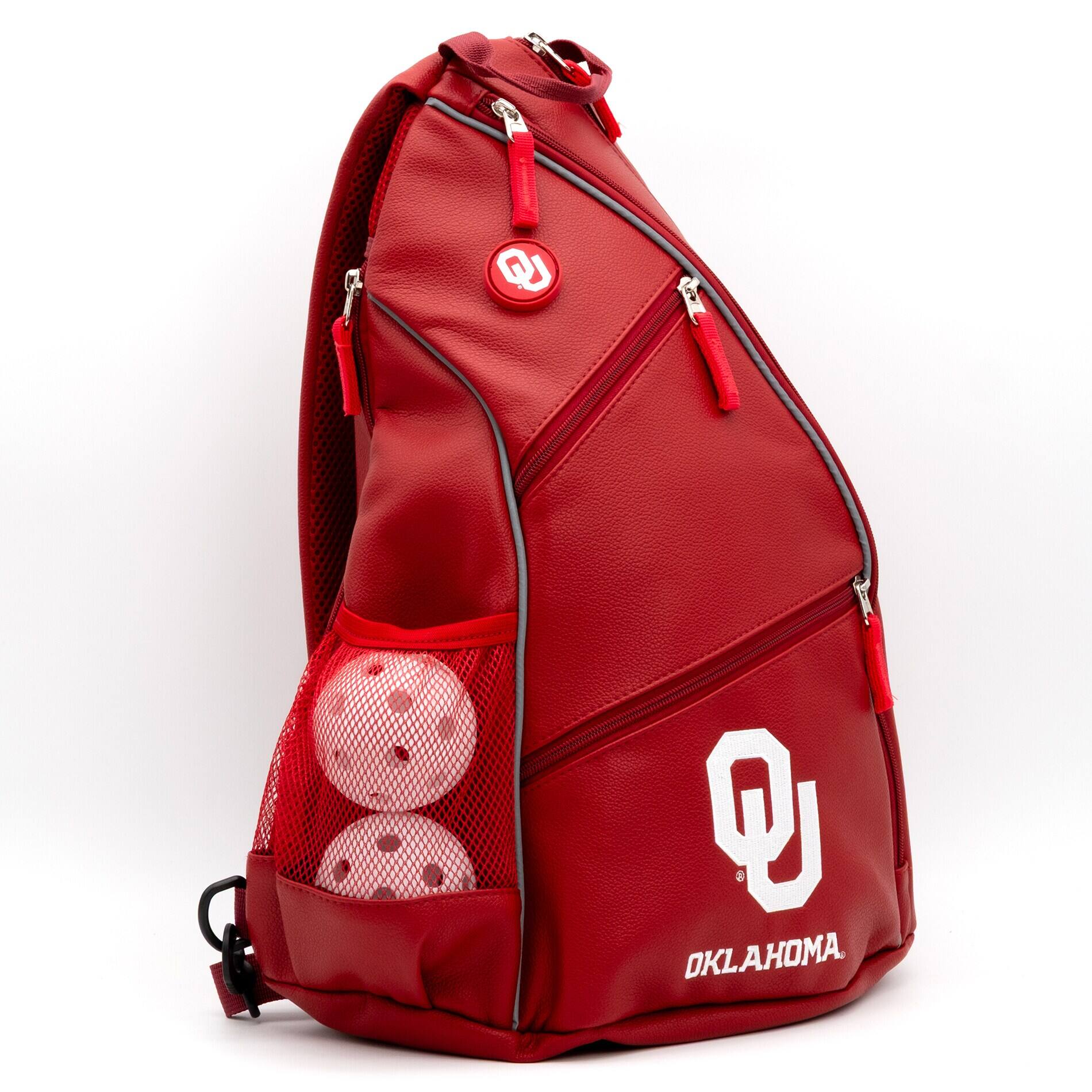 Alt View 2. Team Golf - Oklahoma Sooners Embroidered Team Backpack - Multicolor.
