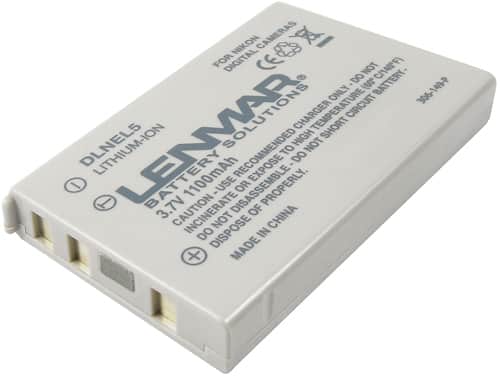 Lenmar - Lithium-Ion Battery for Select Nikon Digital Cameras - Larger Front