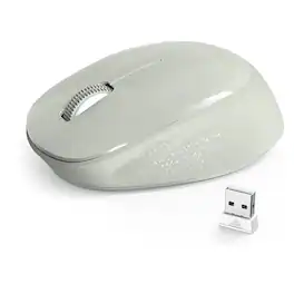 Stock Preferred - Portable 2.4GHz Wireless Silent Mouse – - Wireless - Light Grey 2