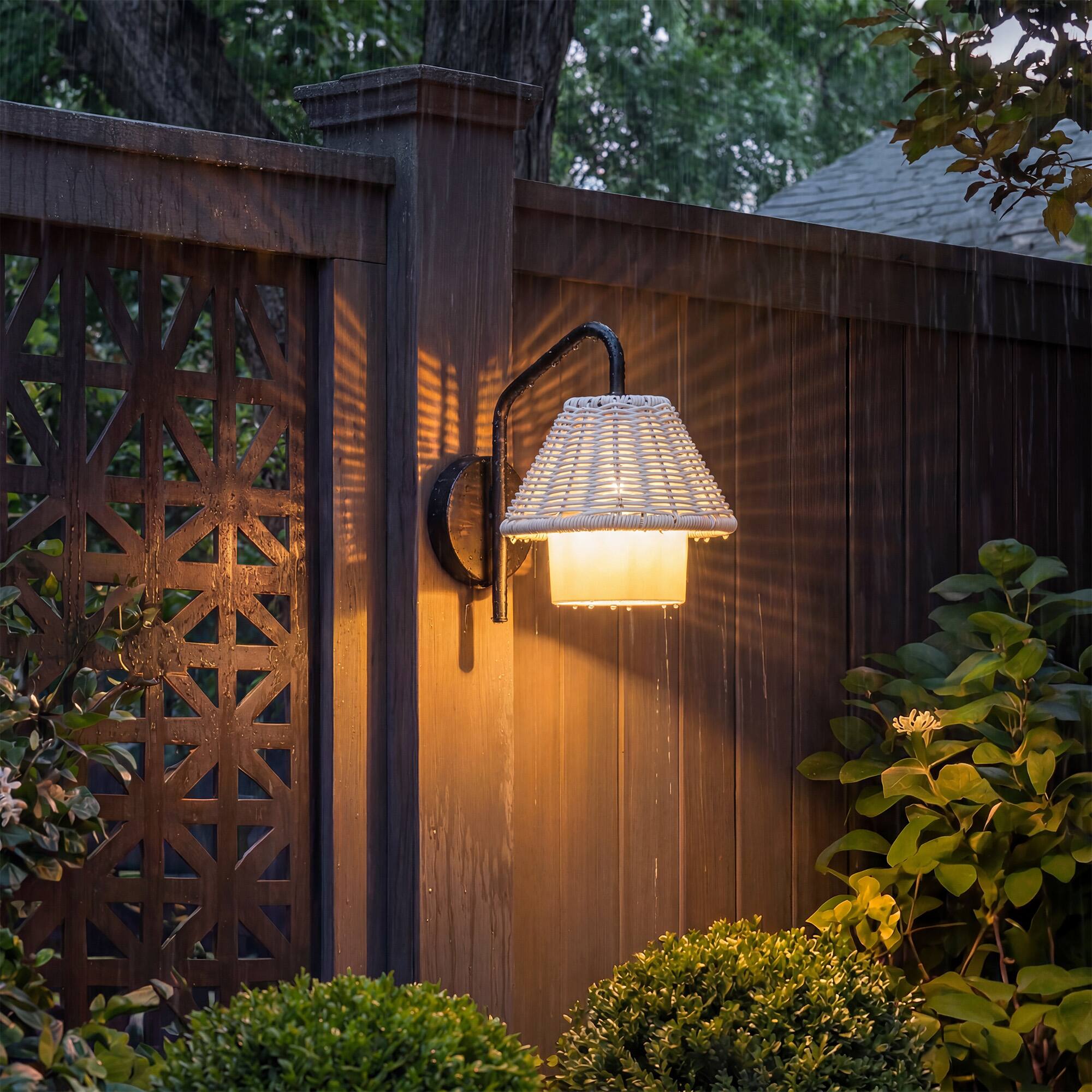 Alt View 4. MULE - Mule 1-Light 9.5 Inch LED Wall Light for Outdoor & Exterior Walls, Matte Black.
