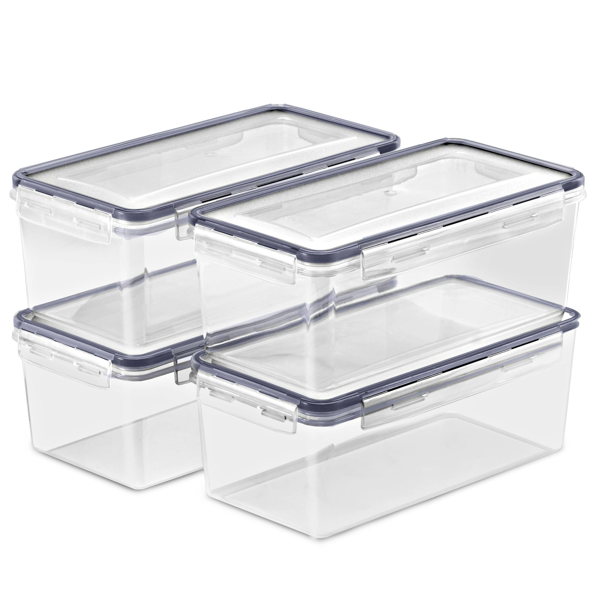 Alt View 3. Sorbus - Sorbus 4 Pack (108oz/13.5cups) Airtight Food Storage Containers with Lids - Clear.