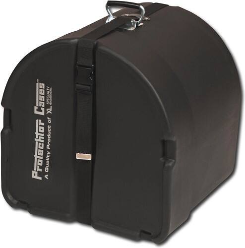 Angle Standard. Gator Cases - Classic Series Case for 10" x 8" Tom Drums - Black.