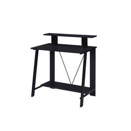 Manhattan Lane - Writing Desk with V Shaped Frame - Black