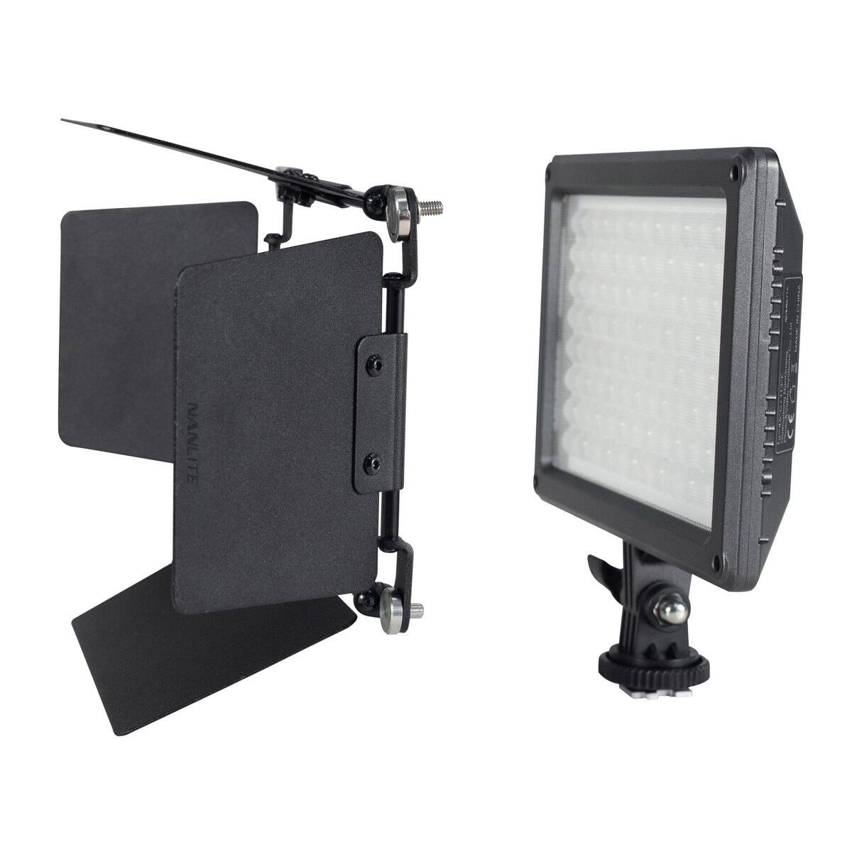 Alt View 7. NANLITE - Nanlite Barndoors for Mixpad II 11C LED Panel.