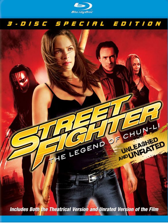  Street Fighter: The Legend of Chun-Li [Unrated/Rated] [3 Discs] [Includes Digital Copy] [Blu-ray] [2009]