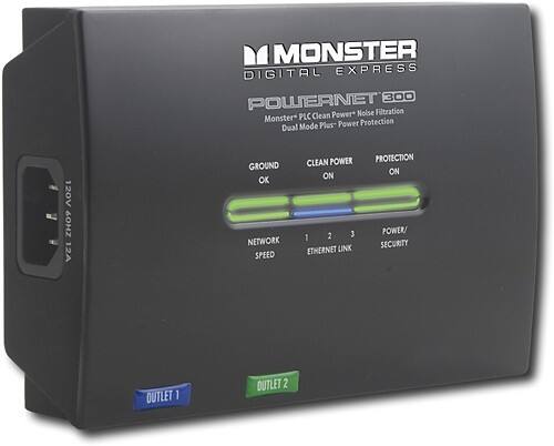 Angle Standard. Monster - Digital Life PowerNet Powerline Network Adapter.
