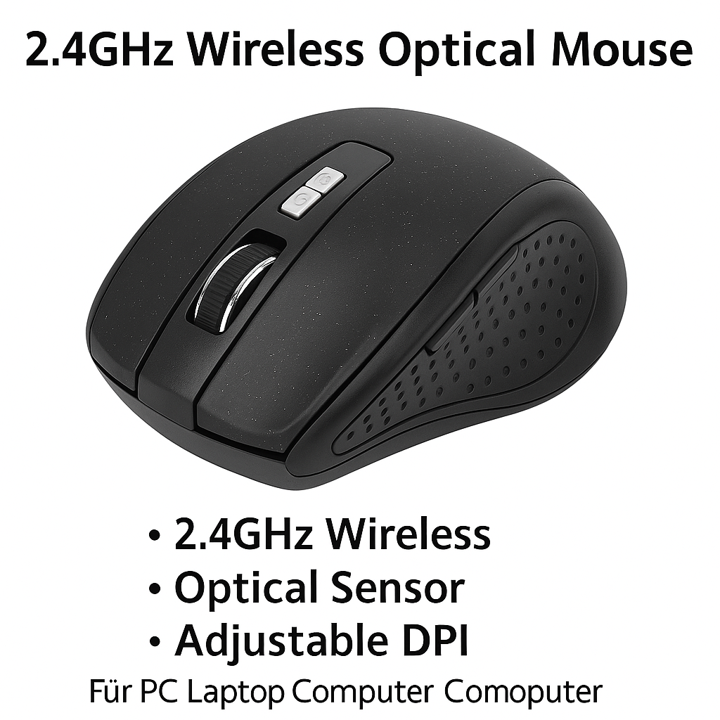 Sanoxy 2.4GHz Wireless Optical Mouse Mice & USB Receiver For