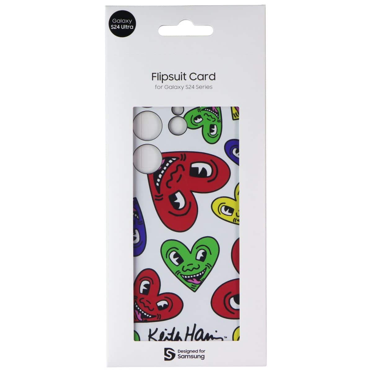 Samsung - Interactive Flipsuit Card for Galaxy S24 Ultra - Keith Haring Heart - Multicolor price history on PriceWatchPro