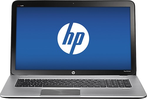  HP - ENVY TouchSmart 17.3&quot; Touch-Screen Laptop - 8GB Memory - 1TB Hard Drive - Modern Silver