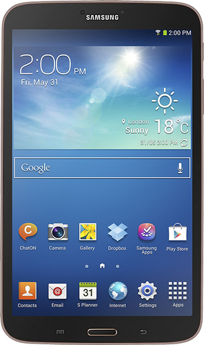  Samsung - Galaxy Tab 3 8&quot; - Tablet Exynos 4 Dual-core (2 Core) 1.50 GHz - 1.50 GB - Android 4.2.2 Jelly Bean - Golden Brown