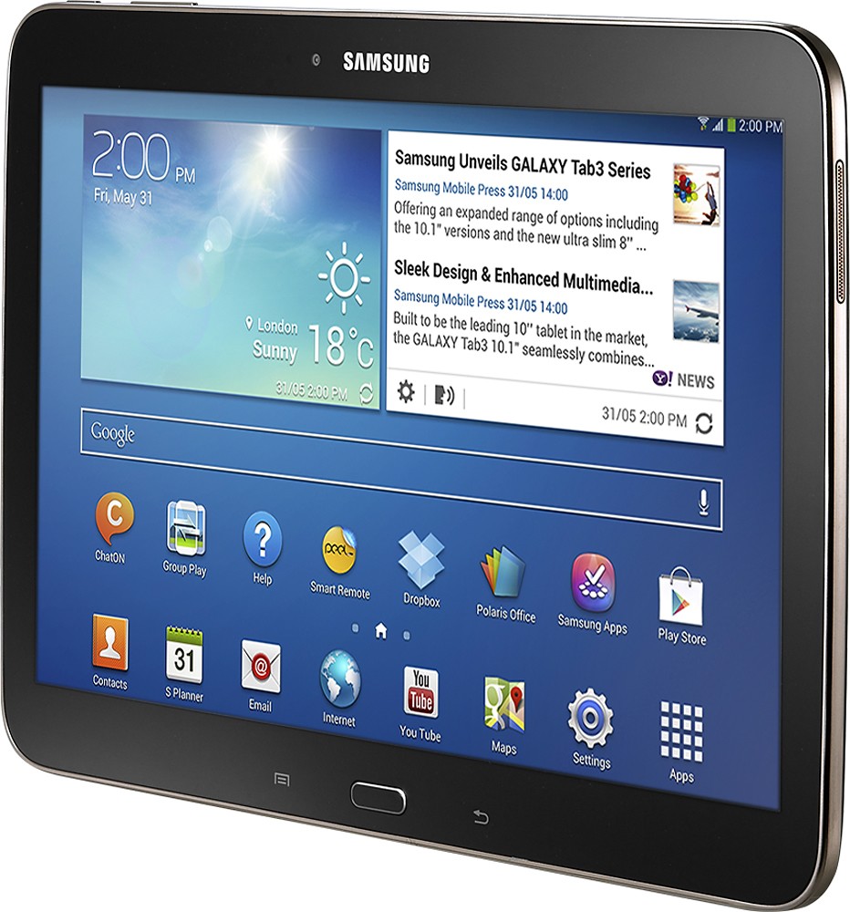 Ga trouwen Aap Fruit groente Best Buy: Samsung Galaxy Tab 3 10.1 16GB Gold Brown GT-P5210GNYXAR