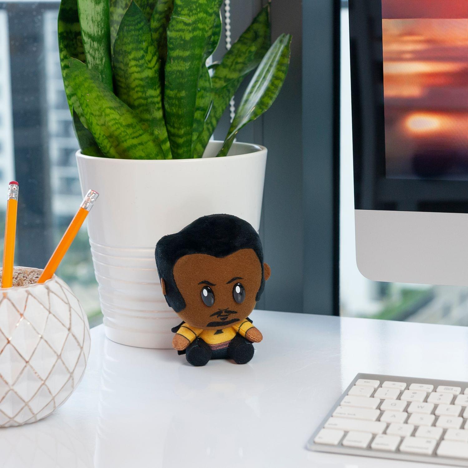 Alt View 4. Star Wars - Star Wars 4" Super Bitz Plush - Lando SDCC'18 Exclusive - Brown.