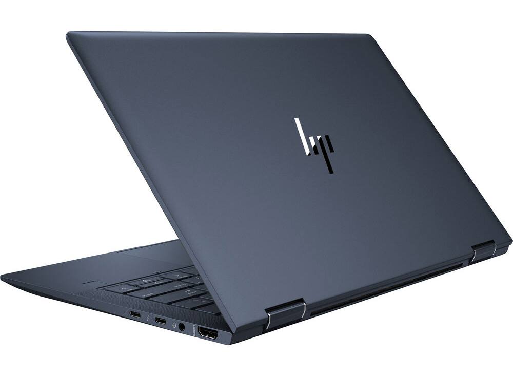 Alt View 4. HP - Elite Dragonfly 2-in-1 Laptop 13.3 FHD Display (i5-8265U, 16GB, 512GB SSD, Intel UHD 620, Win 11 Pro) - Galaxy Blue.