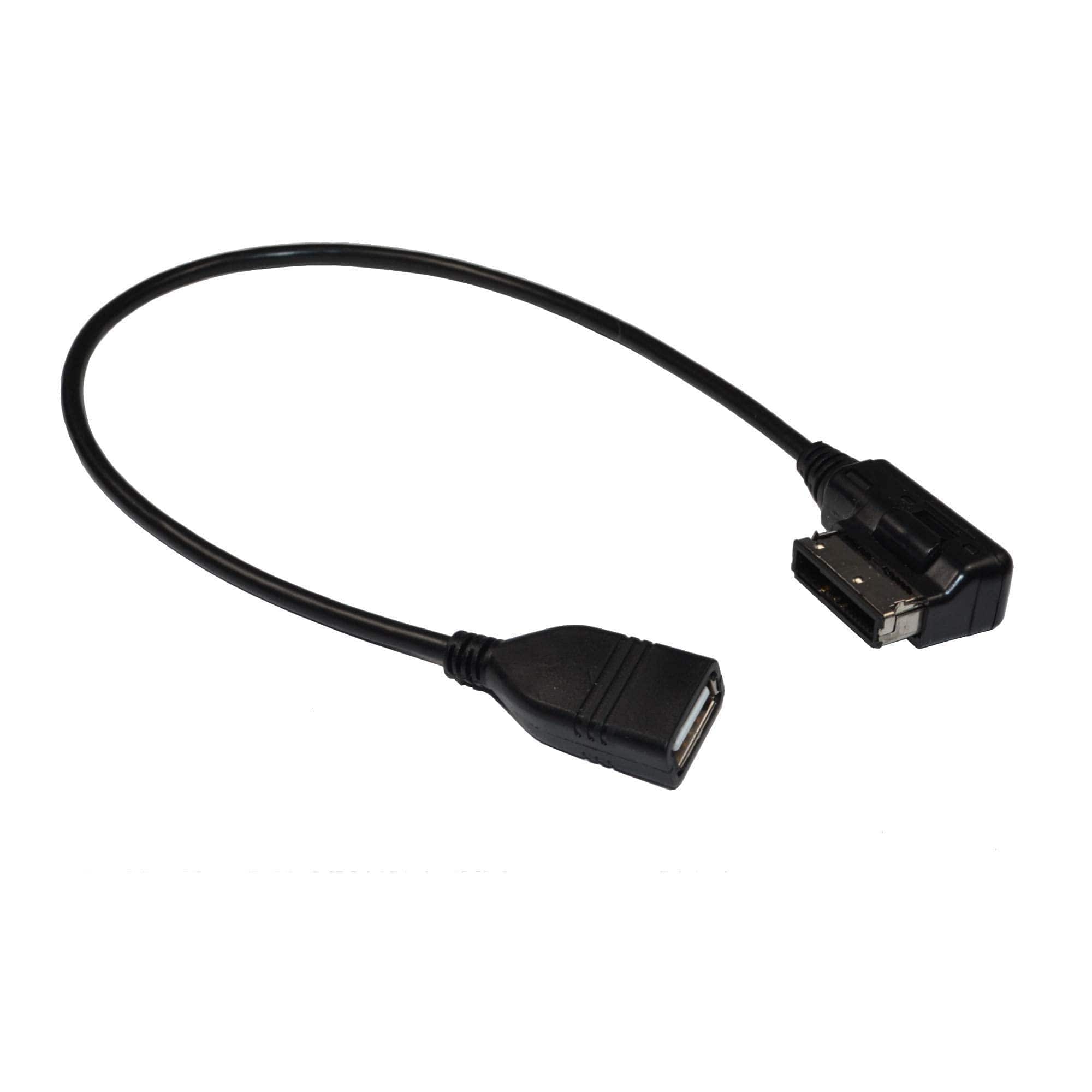 HQRP - MDI AMI MMI to USB Female Adapter Cable for VW Volkswagen Audi Skoda Seat Music Interface - Black