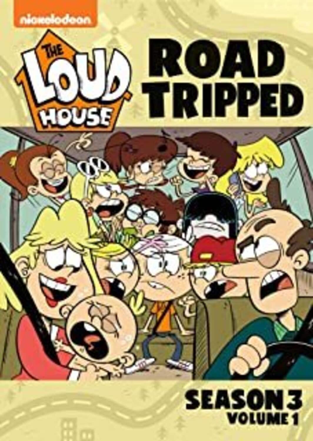 The Loud House: Road Tripped - Season 3, Vol. 1  - DVD