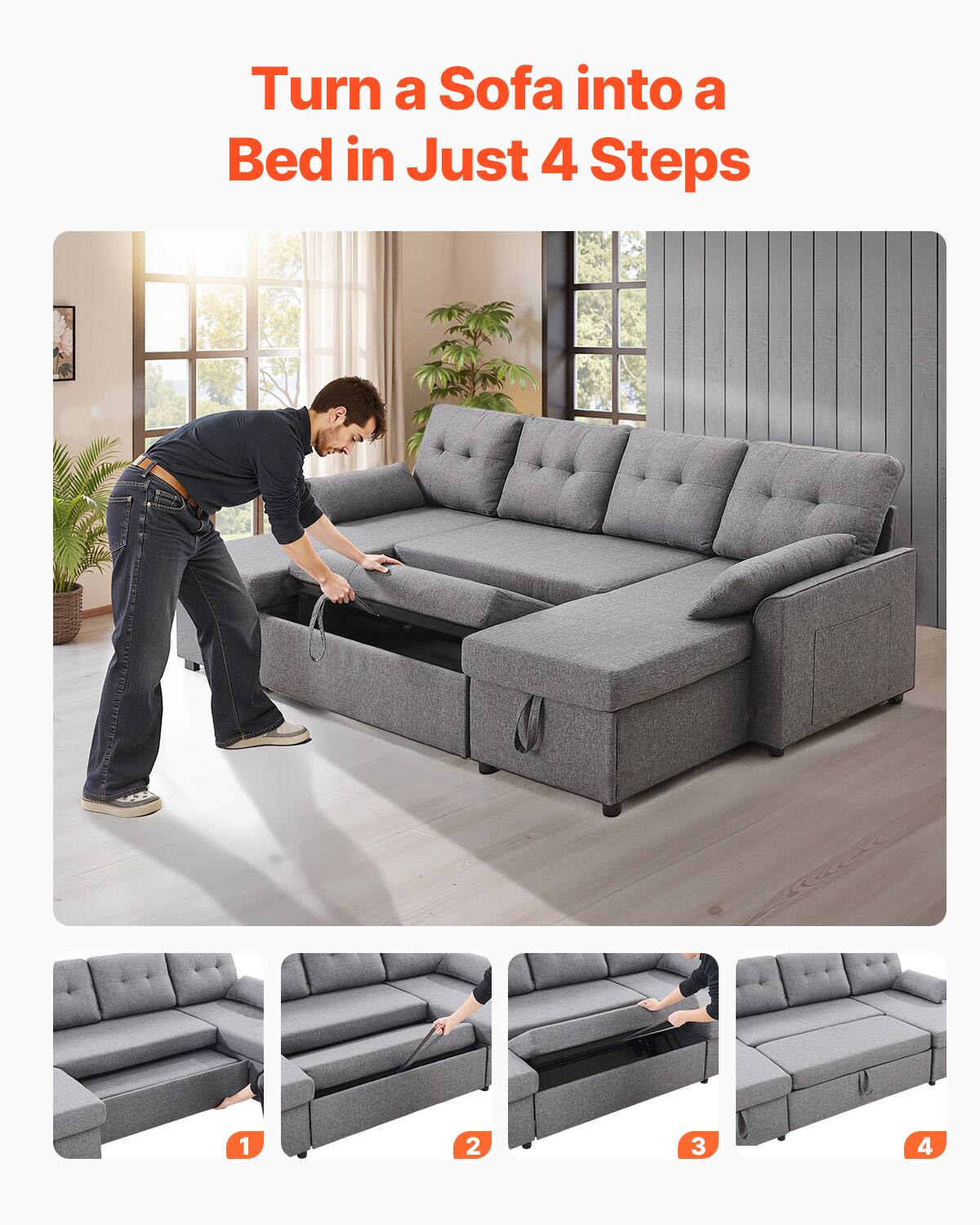 Turn a Sofa into a Bed in Just 4 Steps

1
2
3
4