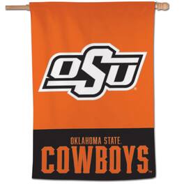 WinCraft - Oklahoma State Cowboys 28" x 40" Applique Vertical Banner - Multicolor