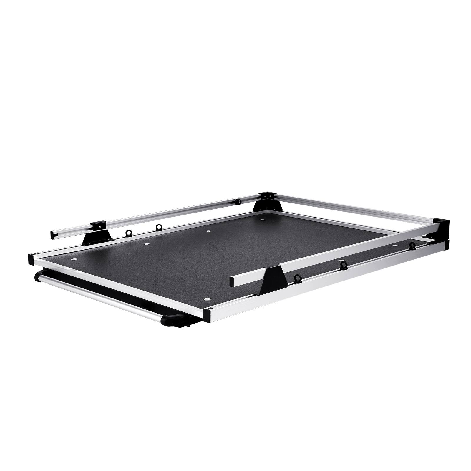 Alt View 5. VEVOR - Sliding Truck Bed Organizer, 68 x 48-Inch Heavy Duty Truck Bed Storage Drawer with 1000 lbs Capacity - Black;Silver.