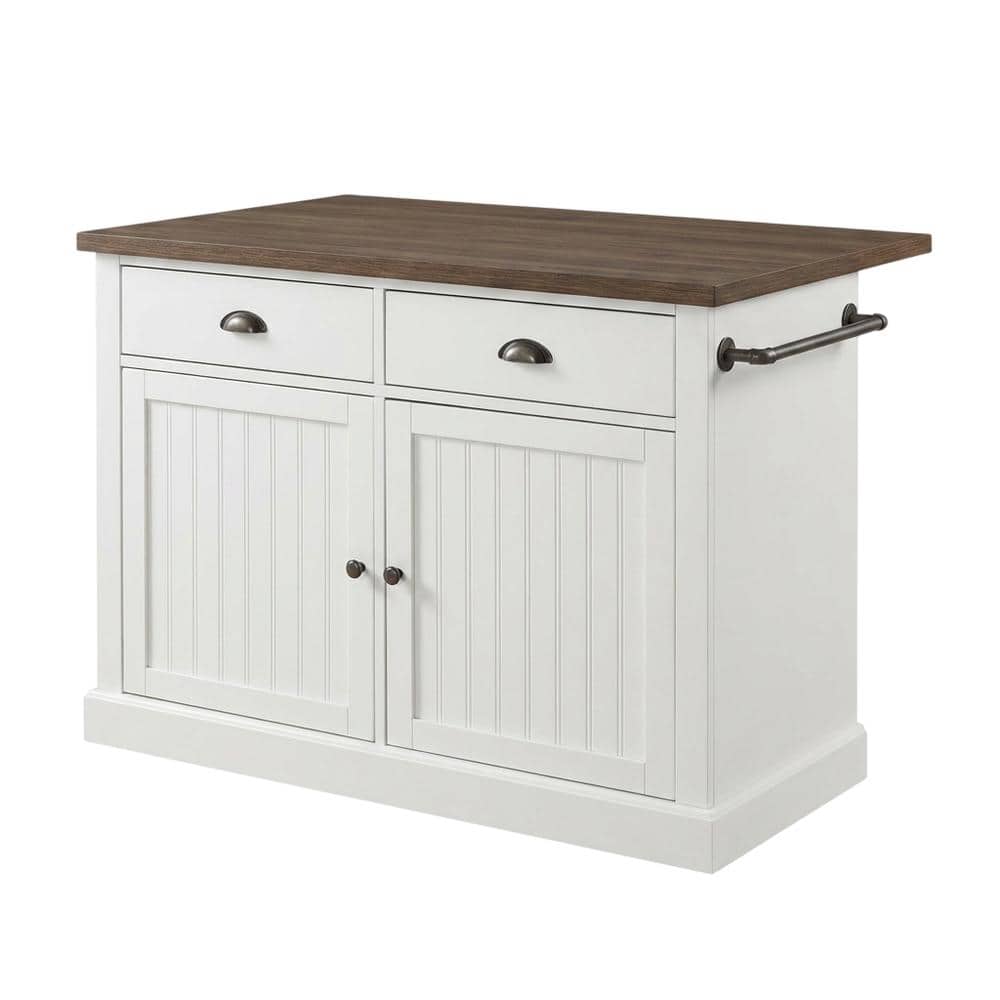 Crosley Furniture - Shoreline Kitchen Island - White price history on PriceWatchPro