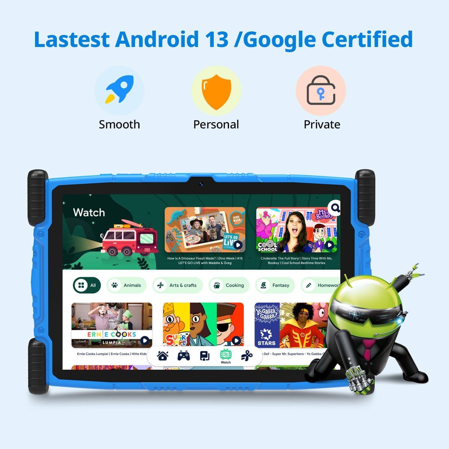 Lastest Android 13 /Google Certified
Smooth
Personal
Private
Watch
How A Dinosaur Fossiled? | Dino Cooks
LET'S GO LIVE with Maddie & Greg
Cinderella: The Full Story | Story Time with Ms. Bookey | Cool School Bedtime Stories
All
Animals
Arts & crafts
Cooking
Fantasy
Homework
YOGREZA
GREEN
ERNE COOKS
LUMPIA
Sumpiar ane Cooks
RADS
SH
STARS
ter Super M
Superteno TO Cenna
Match