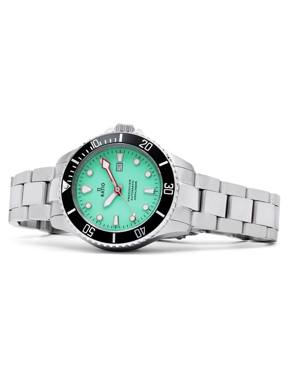 10 RATIO - 50 28 I 20 - FREEDIVER AUTOMATIC 200m/660 30 - 40