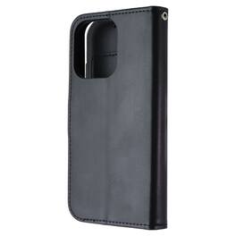 Mybat Pro - MyJacket Xtra Series Wallet Case for Apple iPhone 15 Pro - Black