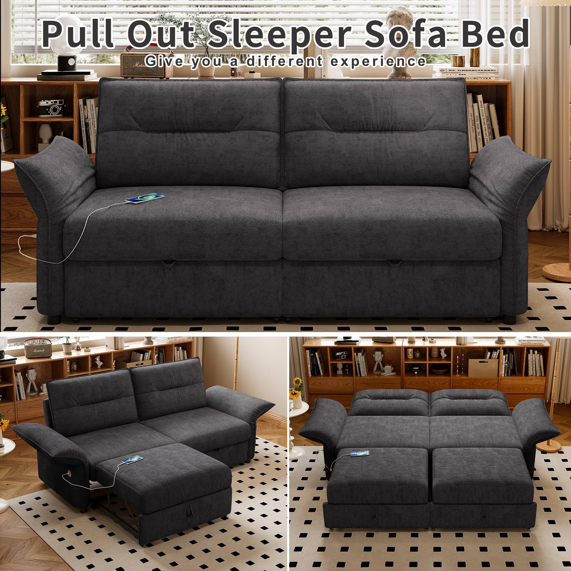 Pull Out Sleeper Sofa Bed Give you a different experience
