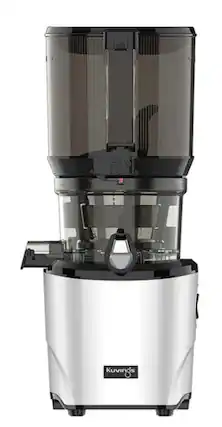 Front. Kuvings - Hands-Free Slow Juicer AUTO10, Silver - Silver.