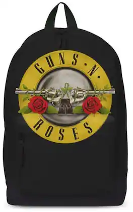 PopMarket - Guns N' Roses - Rocksax - Guns N' Roses - GNR Logo - Classic Backpack with Laptop Pocket (Black) - Multicolor