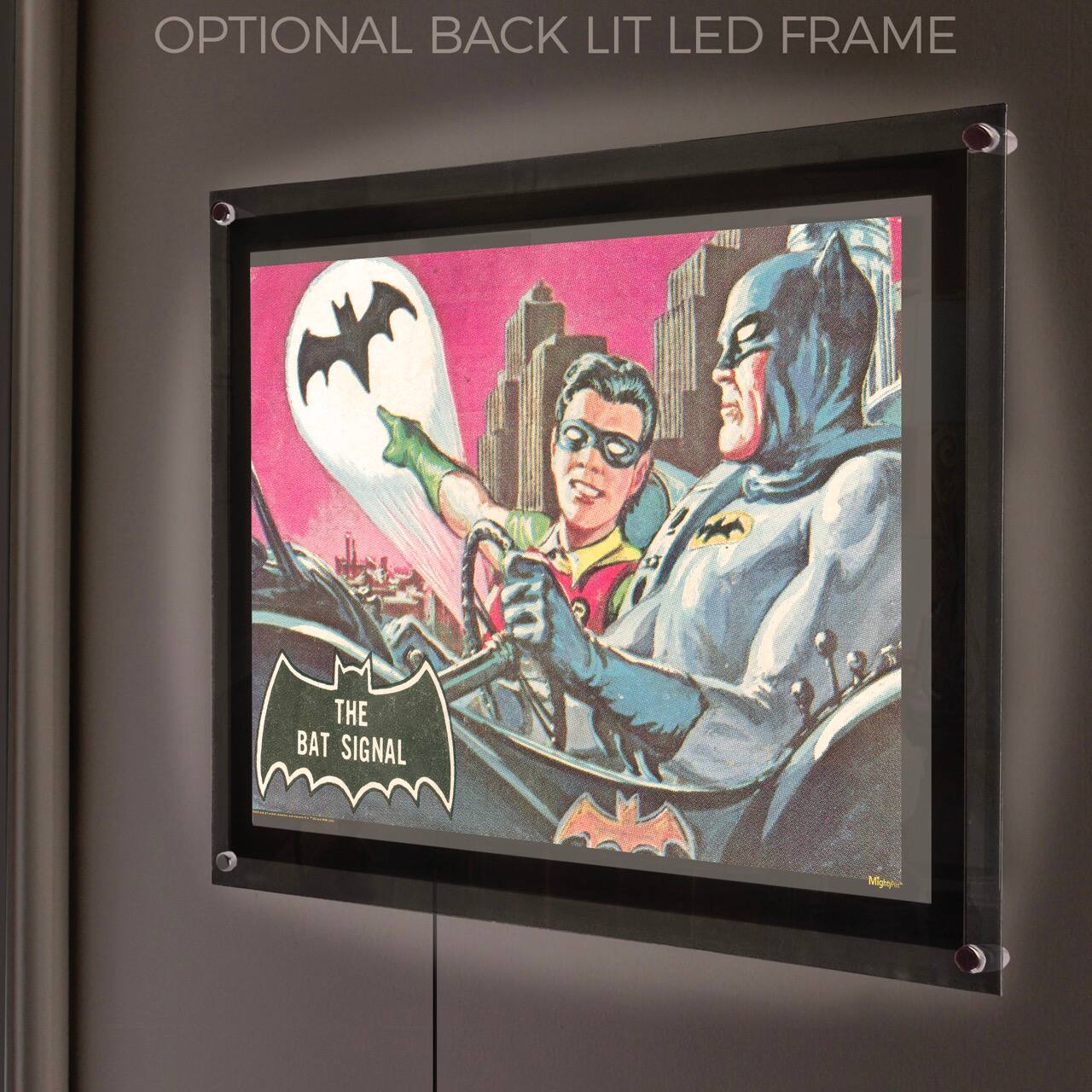 OPTIONAL BACK LIT LED FRAME

THE BAT SIGNAL