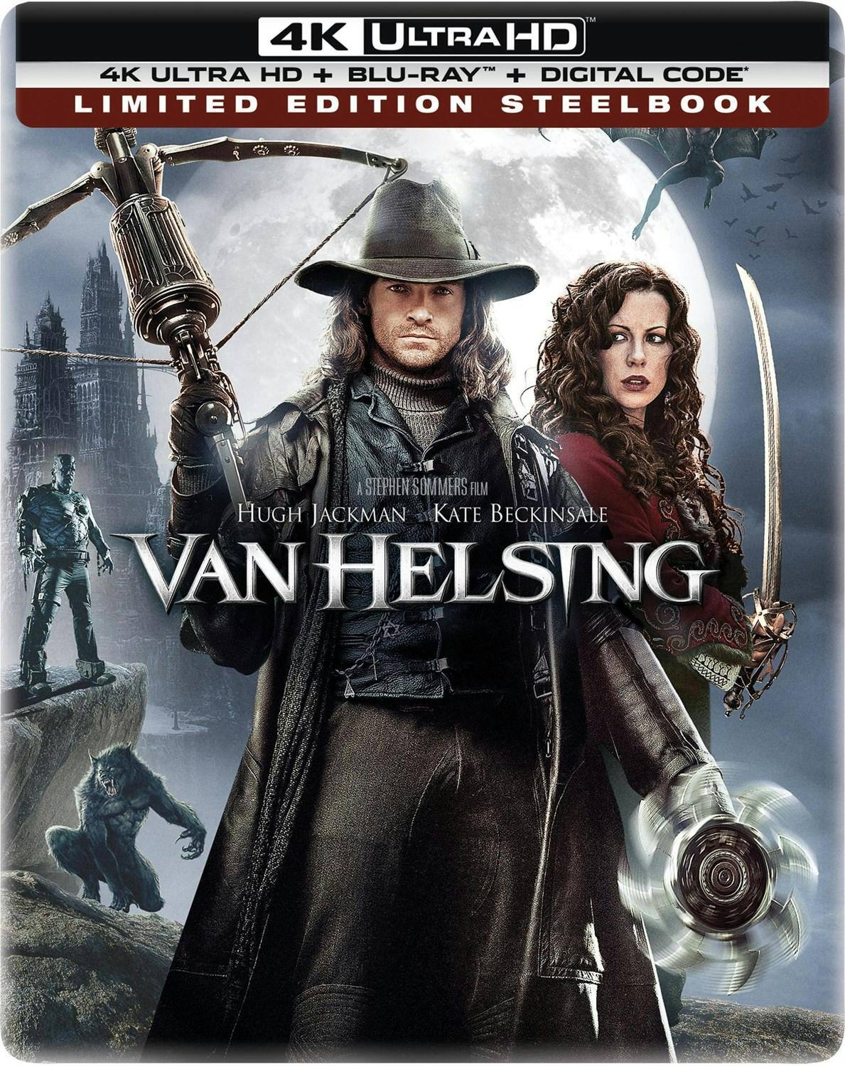 Angle. Van Helsing (Steelbook)   - 4K Blu-Ray.