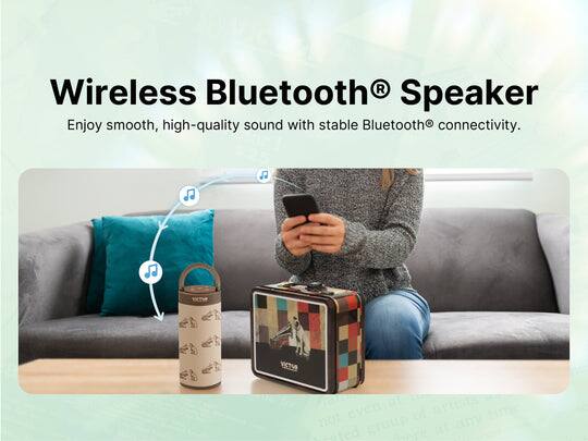 Victor Audio Victor Bluetooth® Speaker Bonus Pack Includes