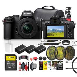 Z50 II Compact Mirrorless Camera with Nikon NIKKOR Z DX 16-50mm VR Lens + More