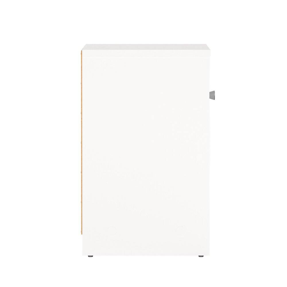 Alt View 1. Tvilum - Portland 1 Drawer Nightstand - Set of 2 - White.