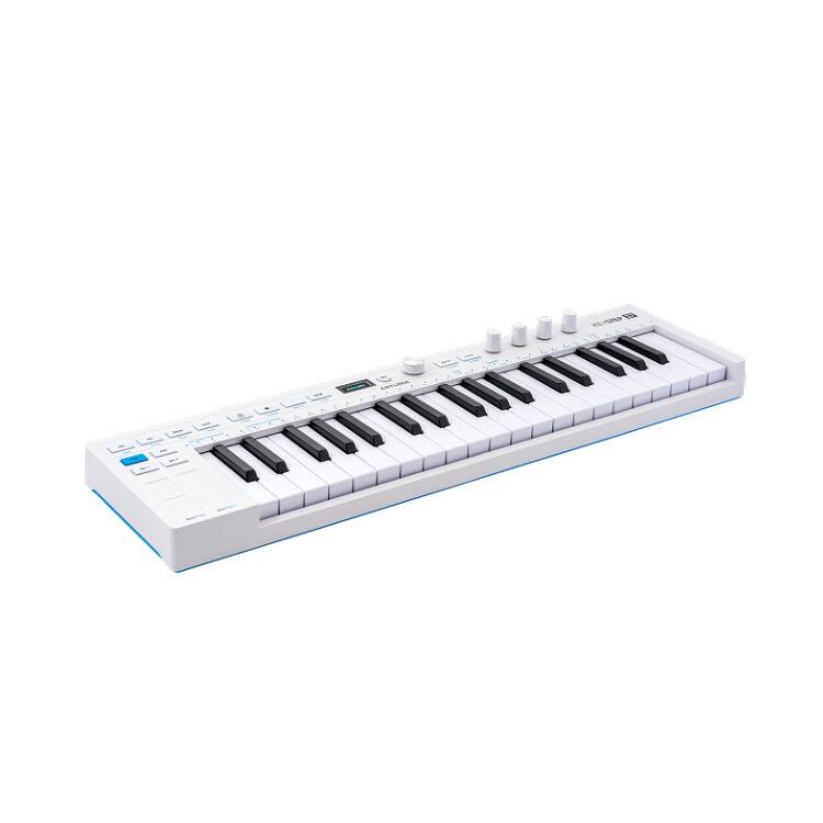 Back. Arturia - KeyStep 37 mk2 37-Key MIDI Controller & Sequencer with CV/Gate, Arpeggiator, and USB-C Connectivity.