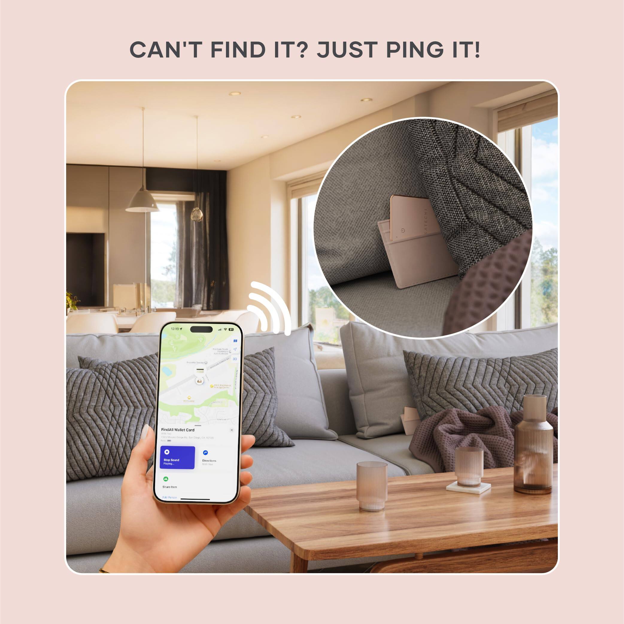 CAN'T FIND IT? JUST PING IT!