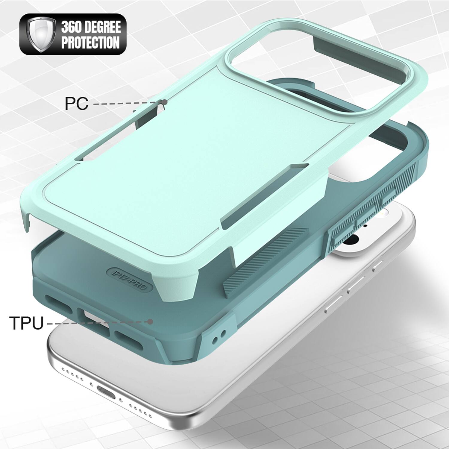 360 DEGREE PROTECTION  
PC  
TPU  
P17-PRO