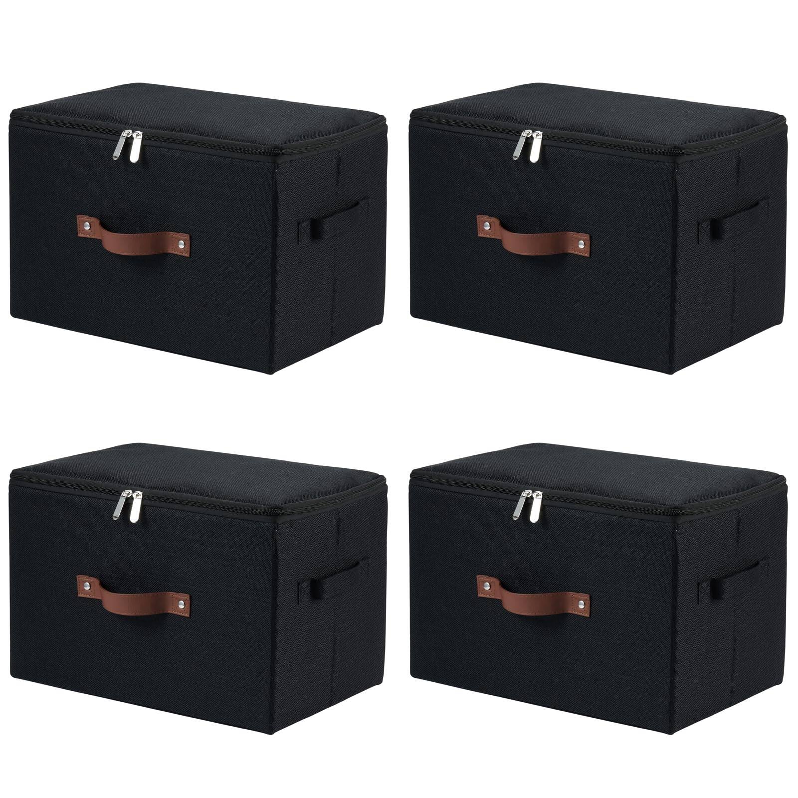 Black Large ( Set of 4 )